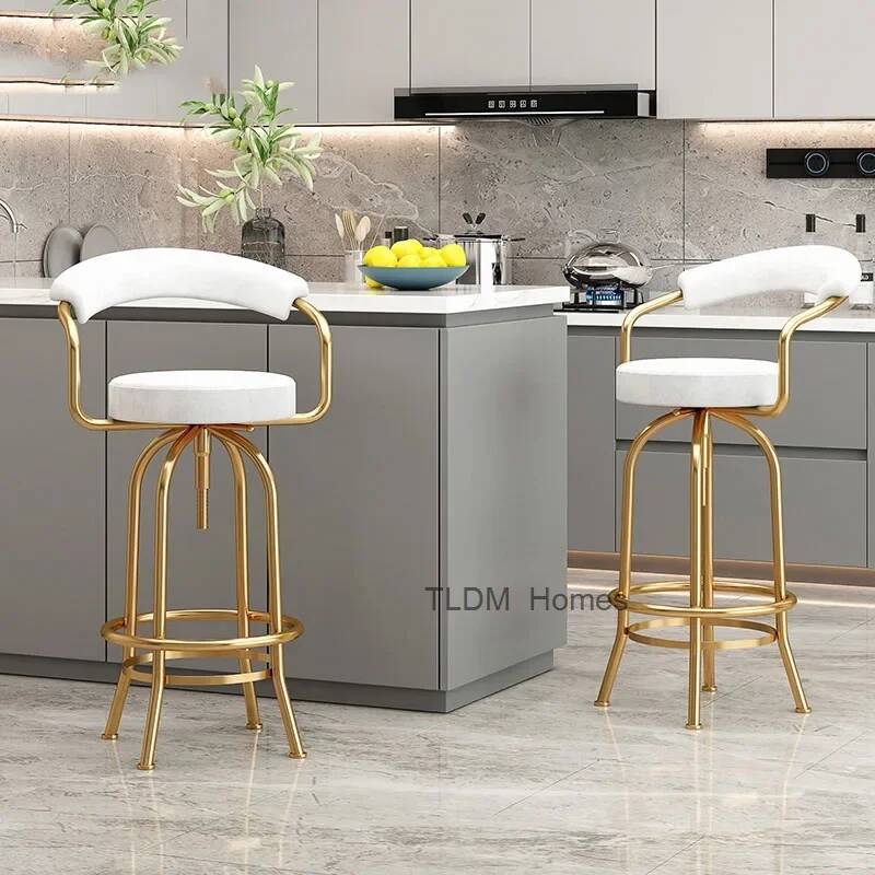 Commercial Kitchen Designer - Sgabello da Cucina Stile Mid-century, Regolabile,
