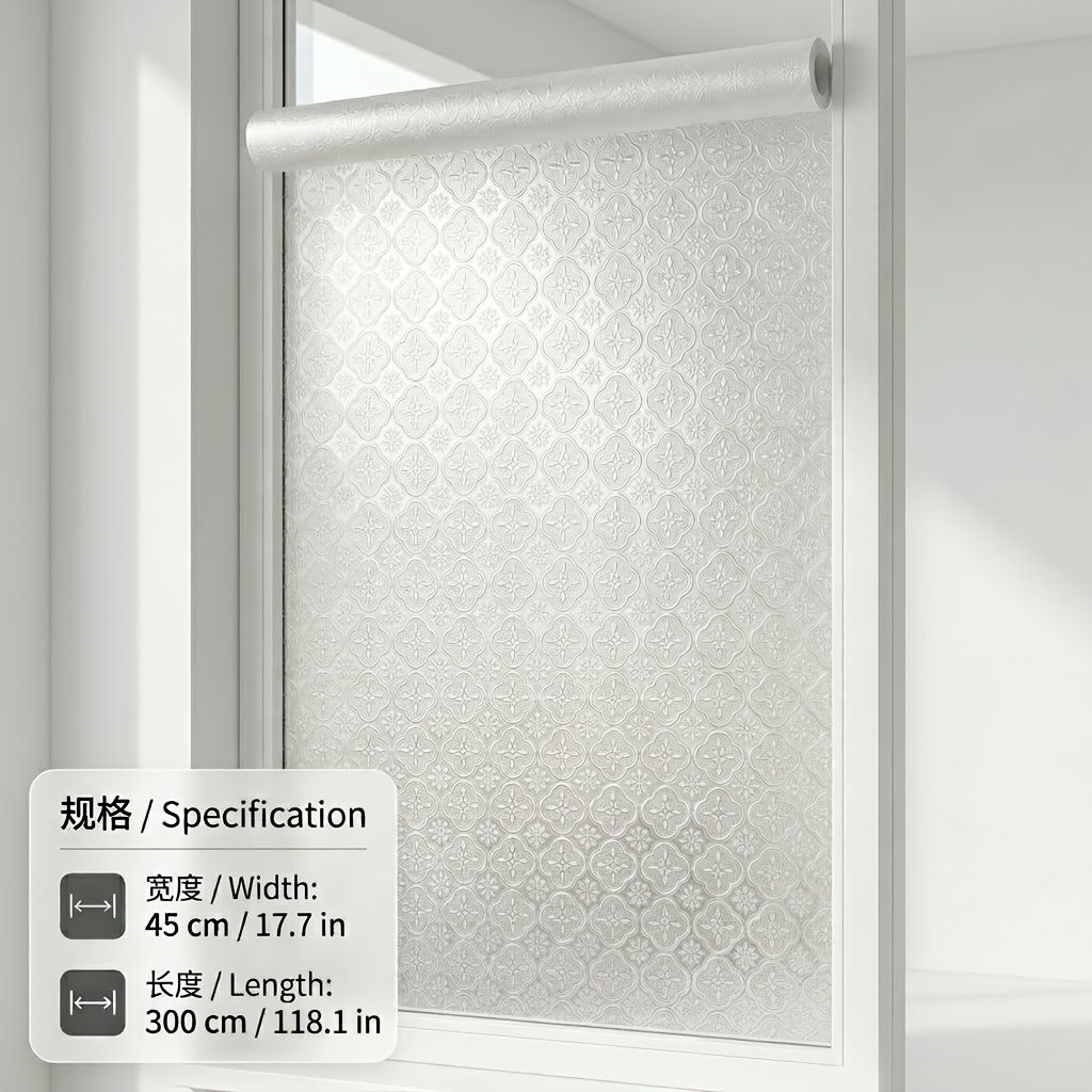 Commercial Kitchen Swing Door - Pellicola Privacy Opaca per Finestre, Adesione