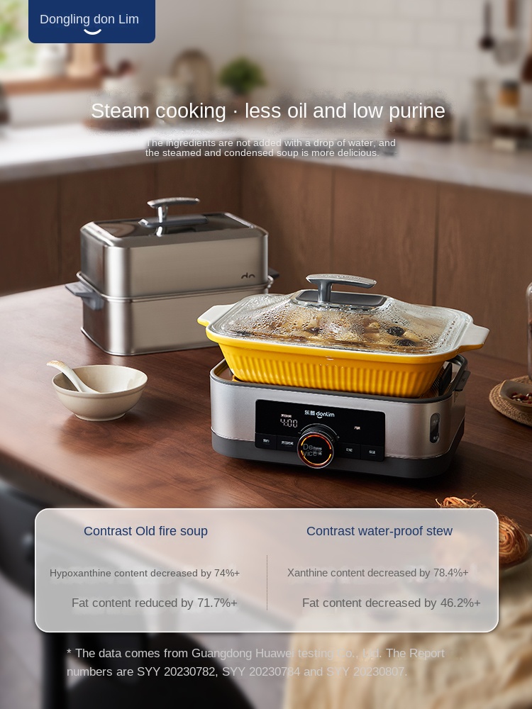 Commercial Kitchen Steamer - Donlim DL-1005 macchina multifunzionale per la