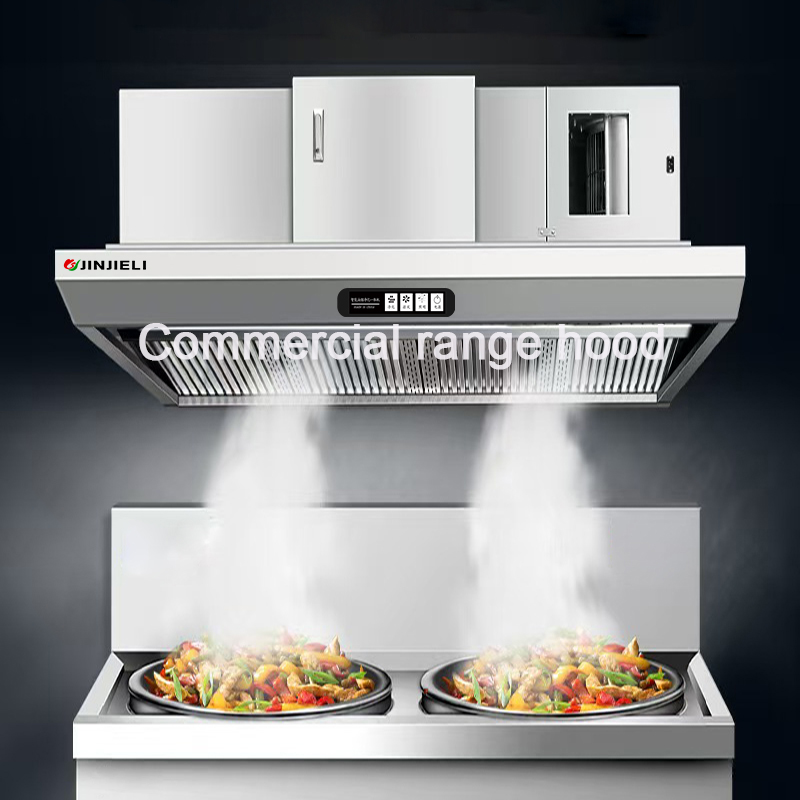 Commercial Kitchen Range Hood - Cappa da Cucina Intelligente Certificata ISO9001