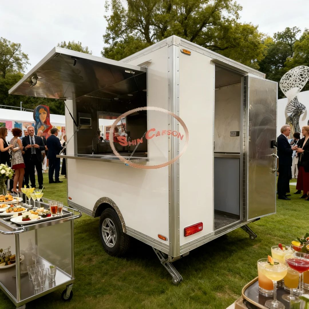 Commercial Kitchen Interior - Rimorchio per distributori automatici di alimenti