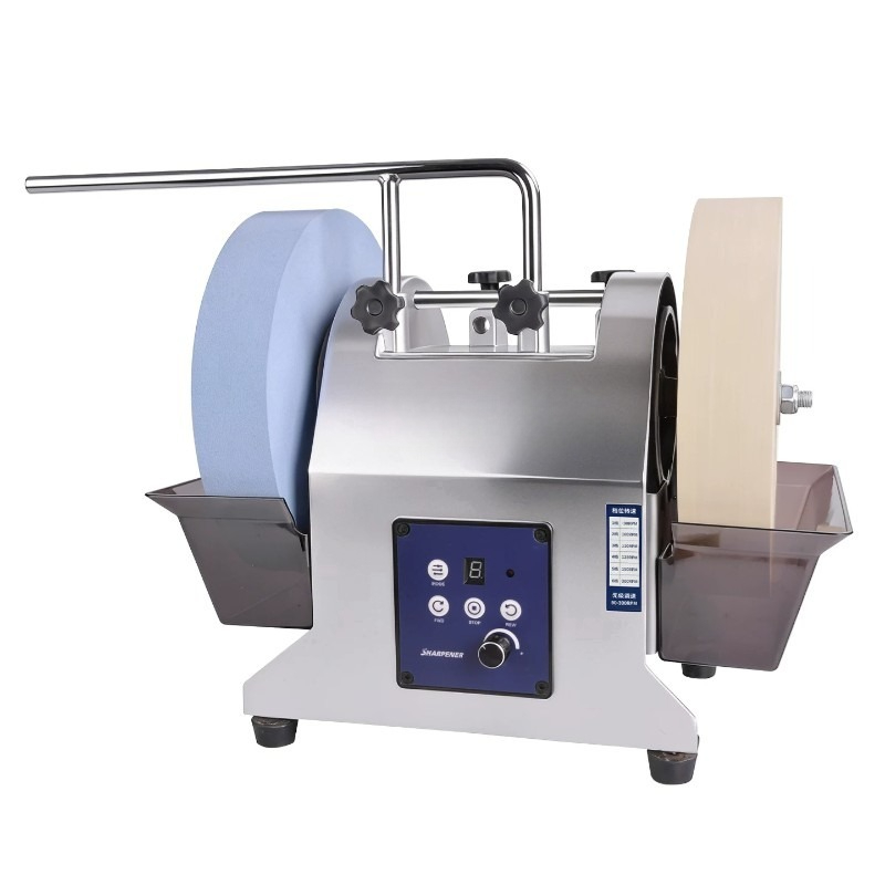 Commercial Kitchen Grinder - Affilacoltelli Elettrico a Doppia Ruota, Piccolo