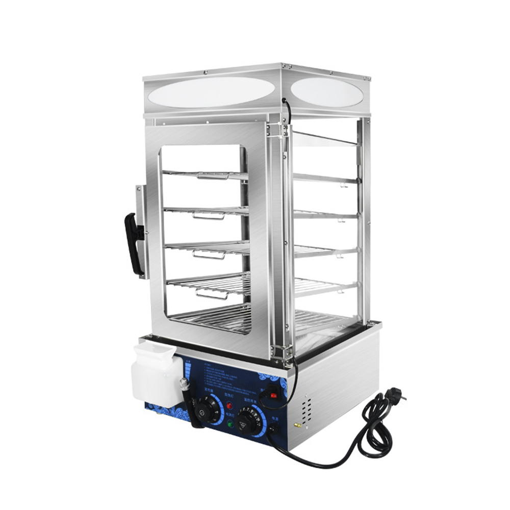 Commercial Kitchen Steamer - Scaldavivande Elettrico Commerciale in Acciaio Inossidabile