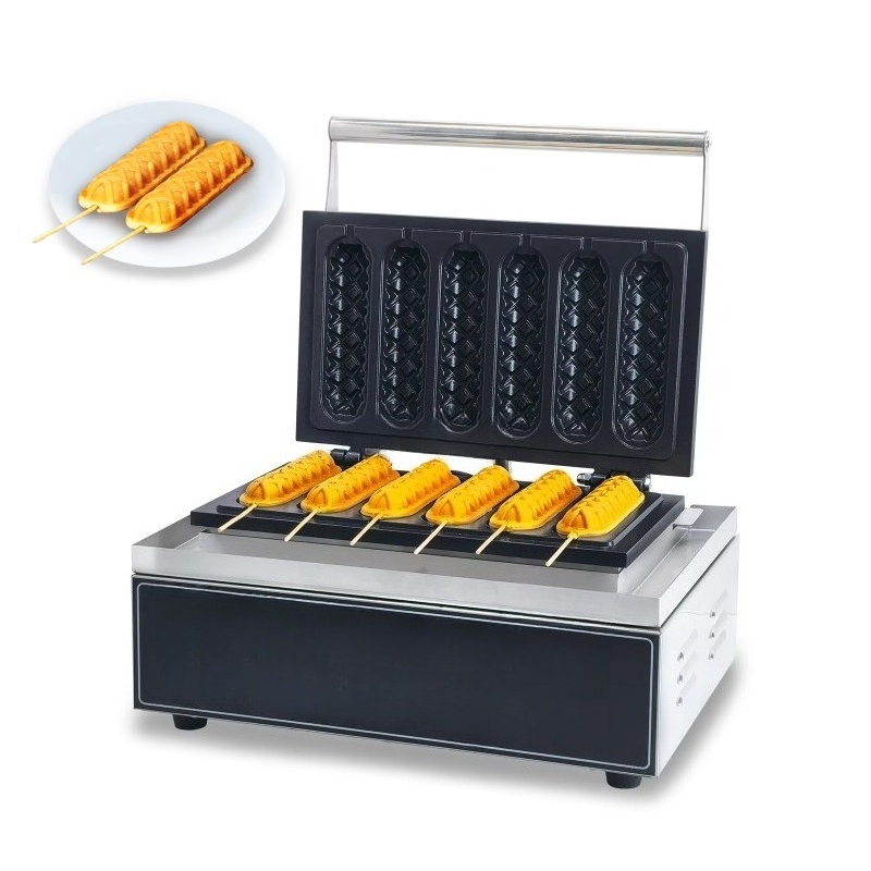 Waffle Maker Commercial - Macchina per waffle commerciale 110V/220V, macchina