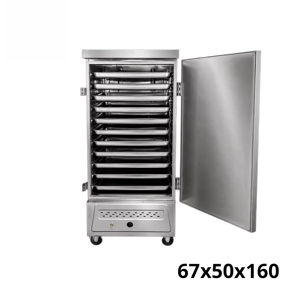 Commercial Kitchen Steamer - Vaporiera per Riso in Acciaio Inox