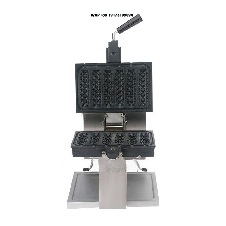 Waffle Maker Commercial - Macchina per Snack Commerciale, Piastra Antiaderente
