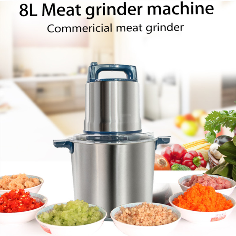 Commercial Kitchen Grinder - Tritacarne elettrico 8L tritacarne elettrico per