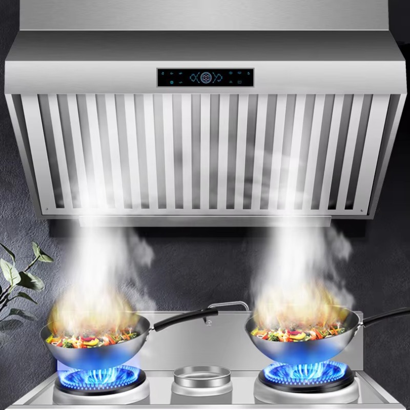 Commercial Kitchen Range Hood - Cappa aspirante commerciale in acciaio inox