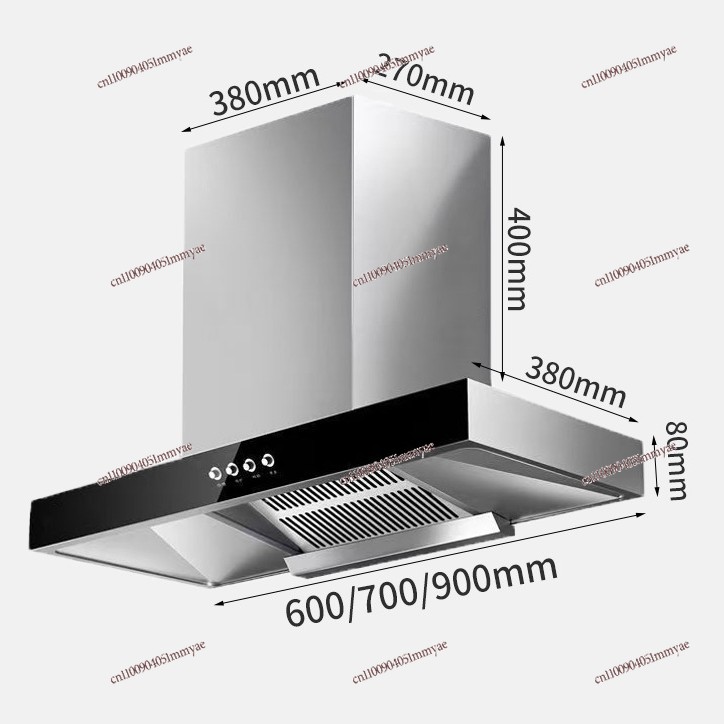 Commercial Kitchen Range Hood - Cappa da cucina Grande aspirazione Cucina