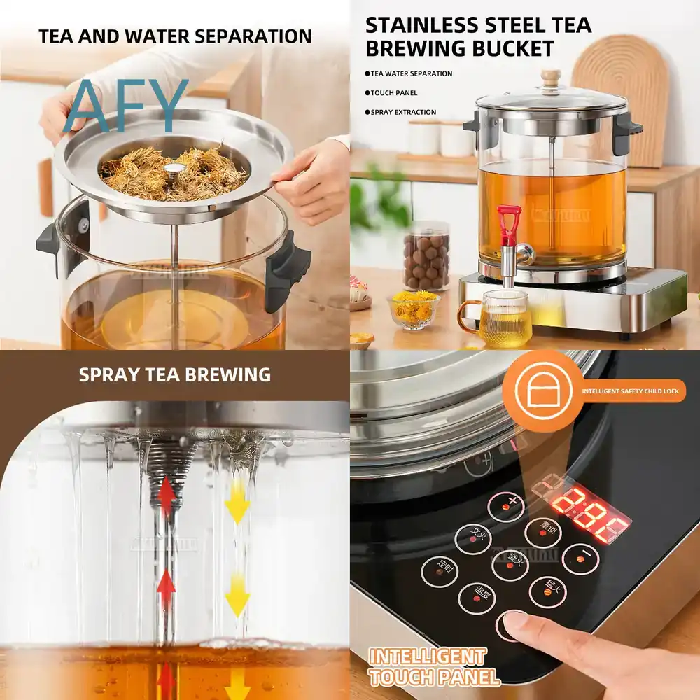 Commercial Kitchen Kettle - Bollitore Elettrico Intelligente in Acciaio Inox