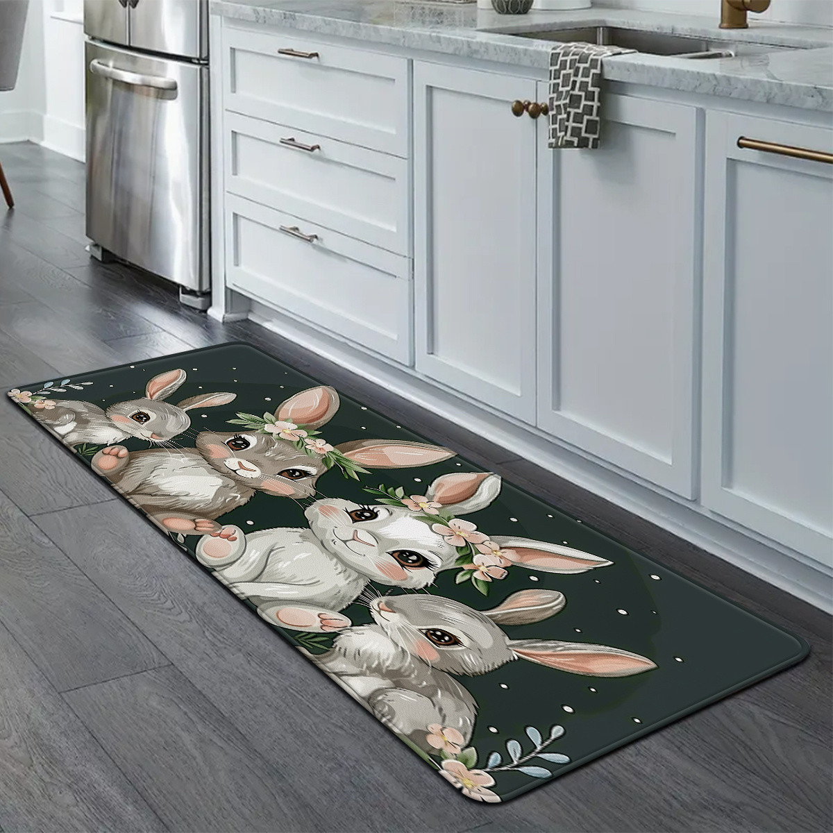 Tappeto Moderno con Motivo di  - Commercial Kitchen Interior recensione e prezzo