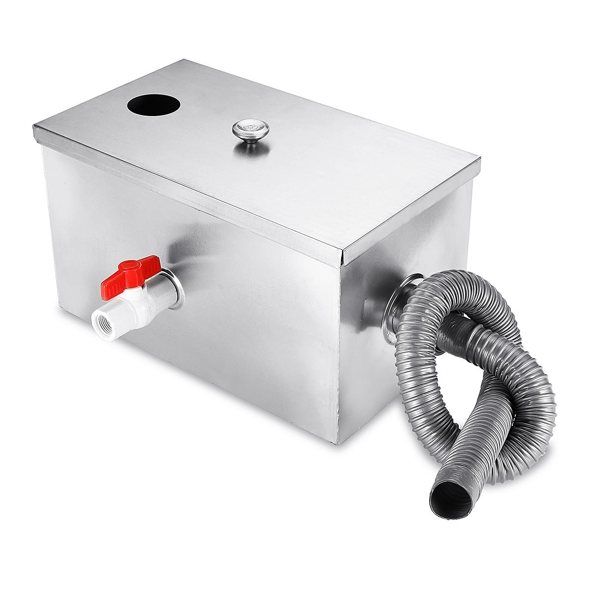 Trappola per grasso in acciaio - Commercial Kitchen Grease Trap recensione e prezzo