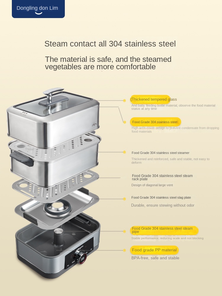 Donlim DL-1005 macchina multif - Commercial Kitchen Steamer recensione e prezzo