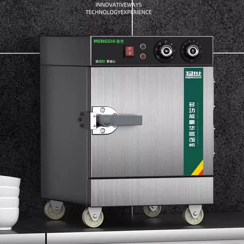 Vaporiera elettrica in acciaio - Commercial Kitchen Steamer recensione e prezzo