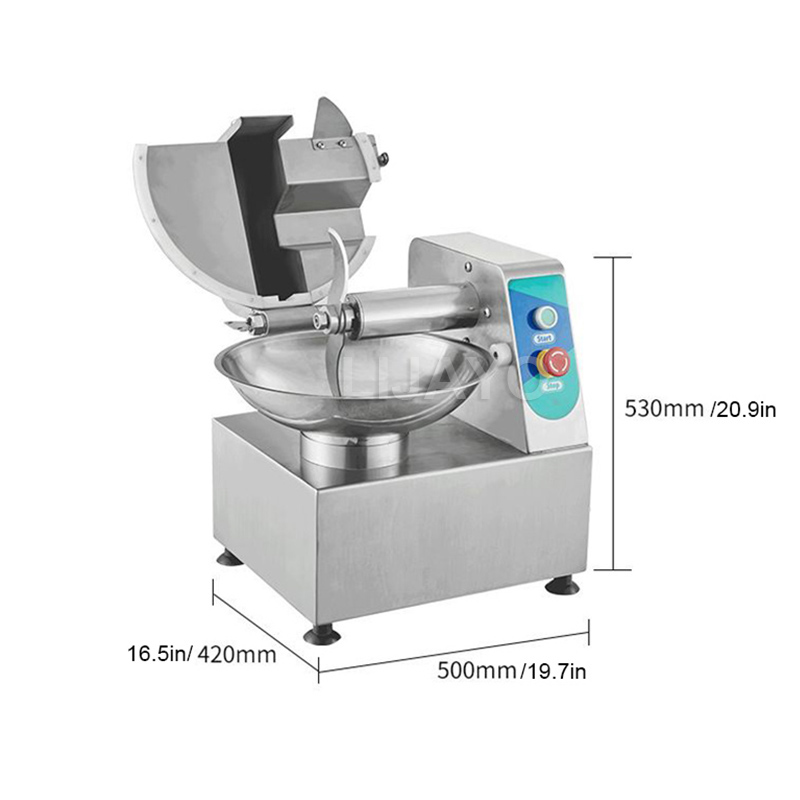 Tagliatrice elettrica di verdu - Commercial Kitchen Grinder recensione e prezzo