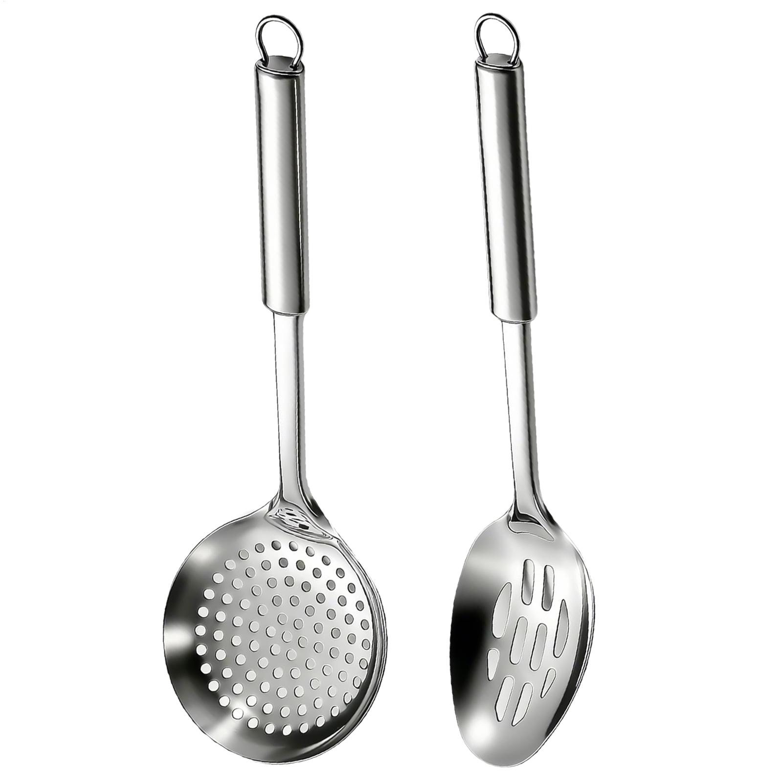 Set di 2 Colanders in Acciaio  - Commercial Kitchen Oil Filter recensione e prezzo